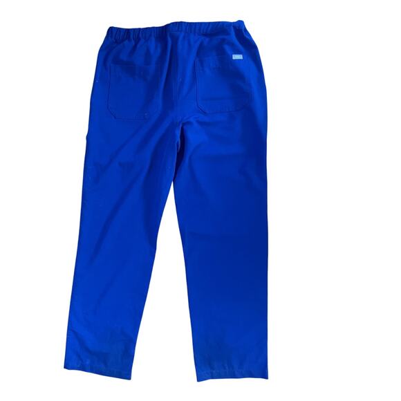 FIGS Men's Pisco Basic Scrub Pants in Royal Blue Size Small - Picture 2 of 4